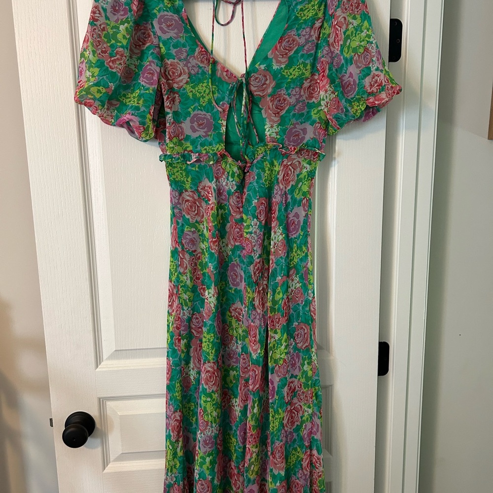 ASTR the label floral dress.